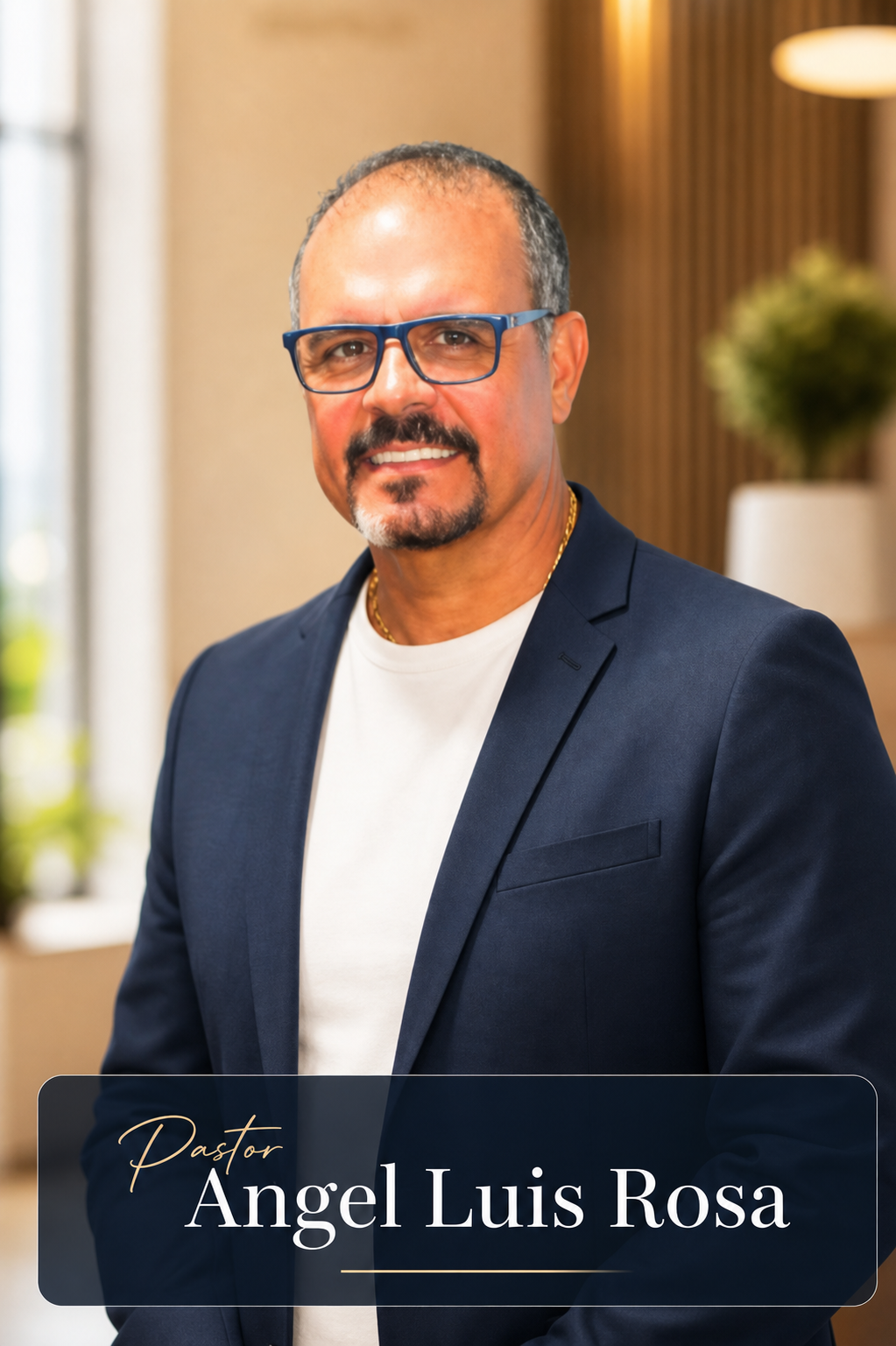 Pastor Angel Luis Rosa, guest minister of The Gathering Church in Hormigueros, Puerto Rico
